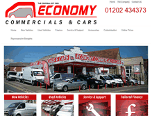 Tablet Screenshot of economycommercials.co.uk